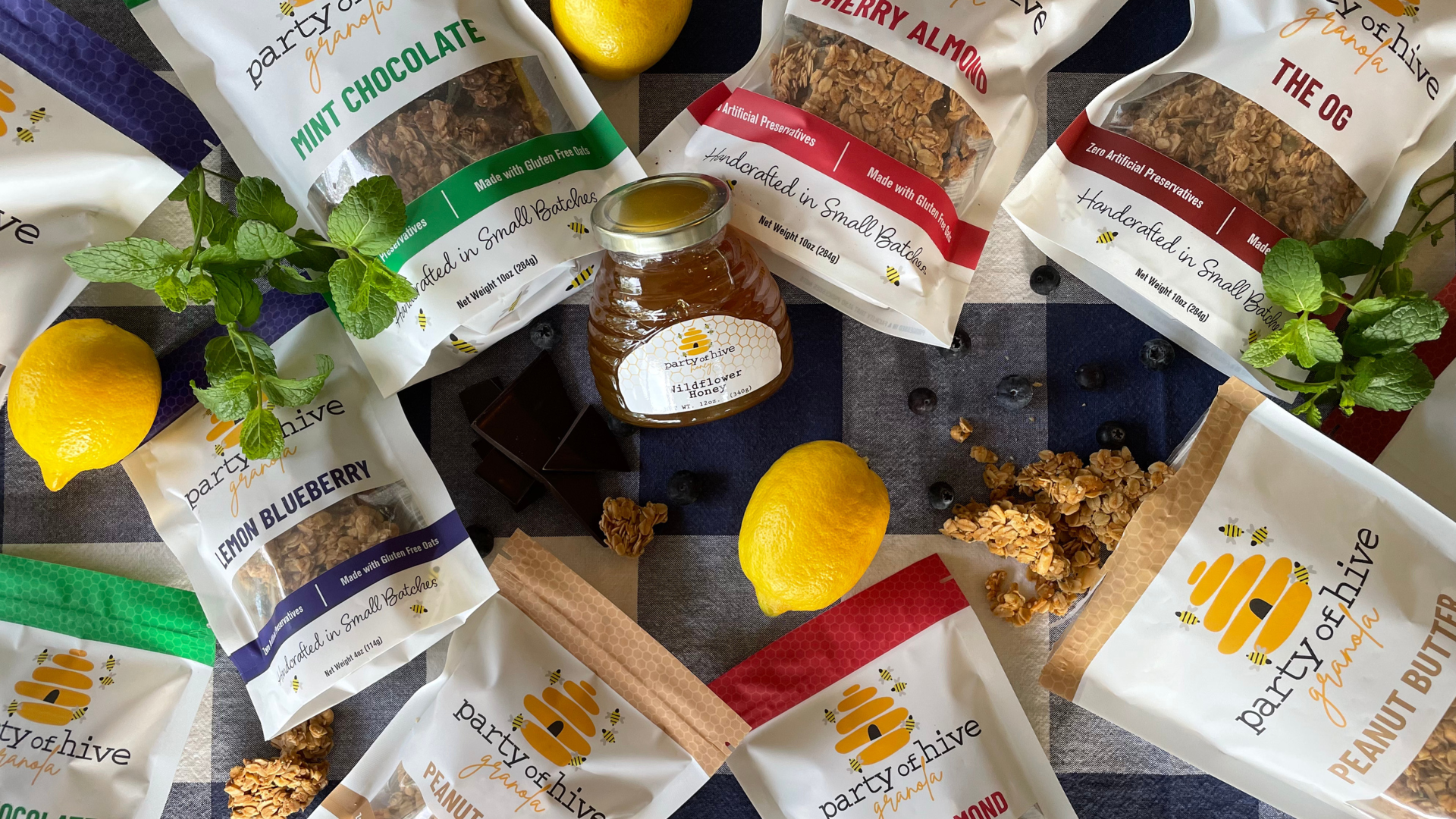 party of hive granola
