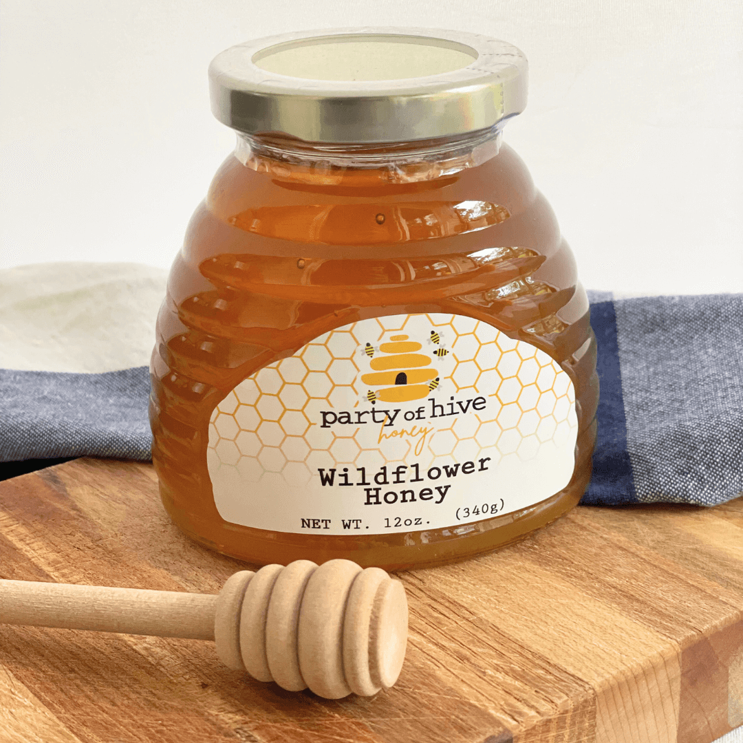 wildflower honey local party of hive