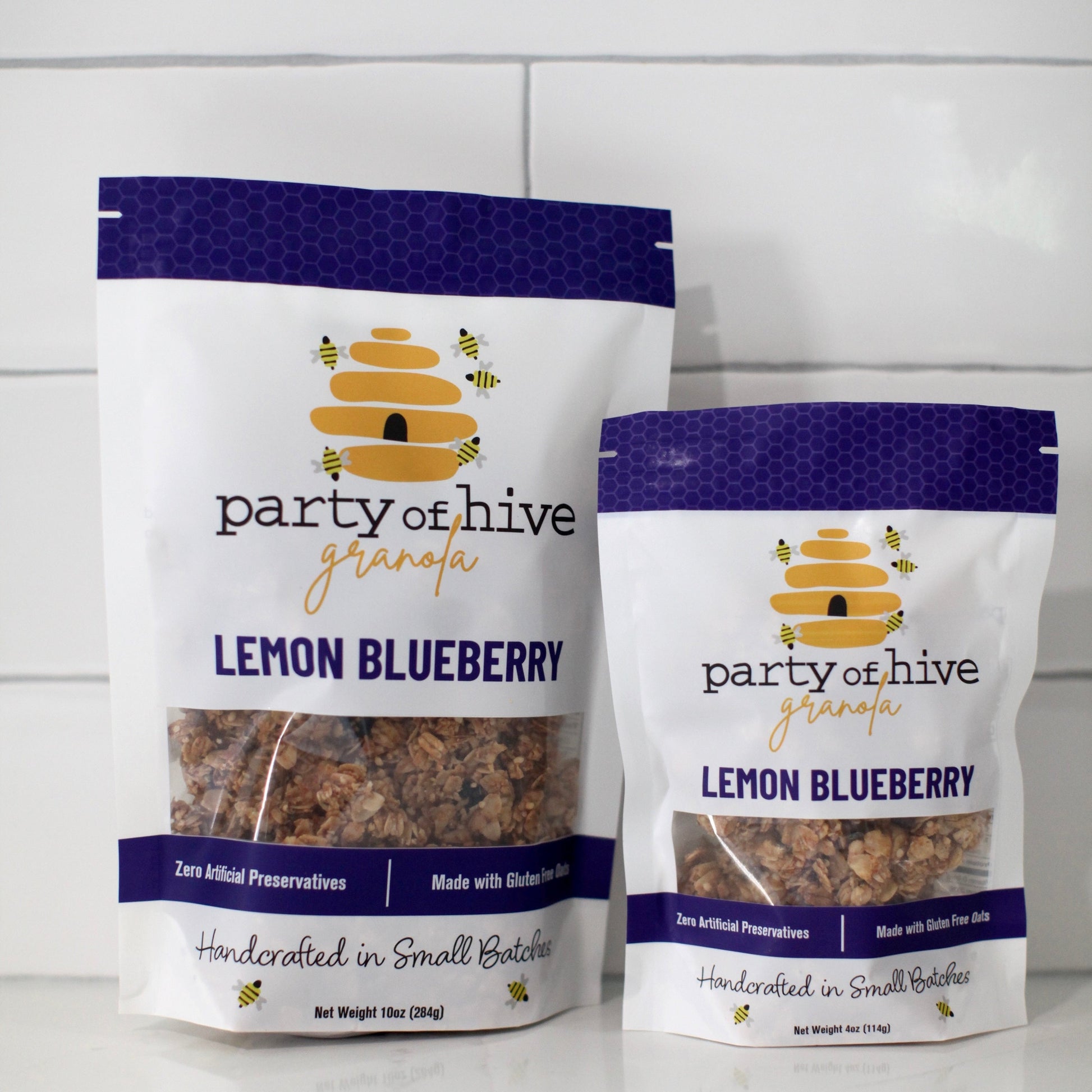 lemon blueberry granola 