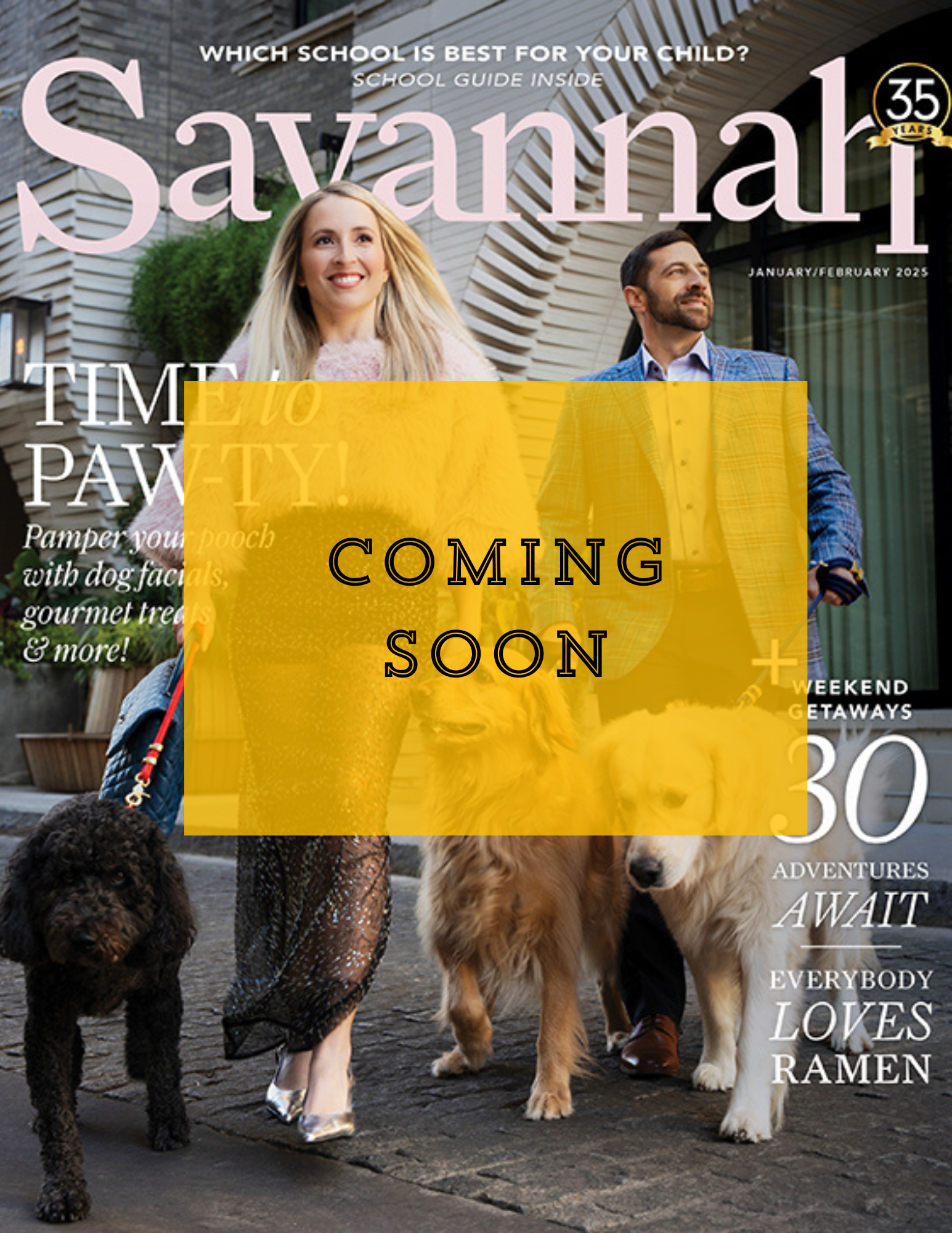 Party of Hive Granola and Savannah Magazine 