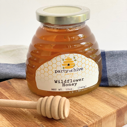 wildflower honey local party of hive