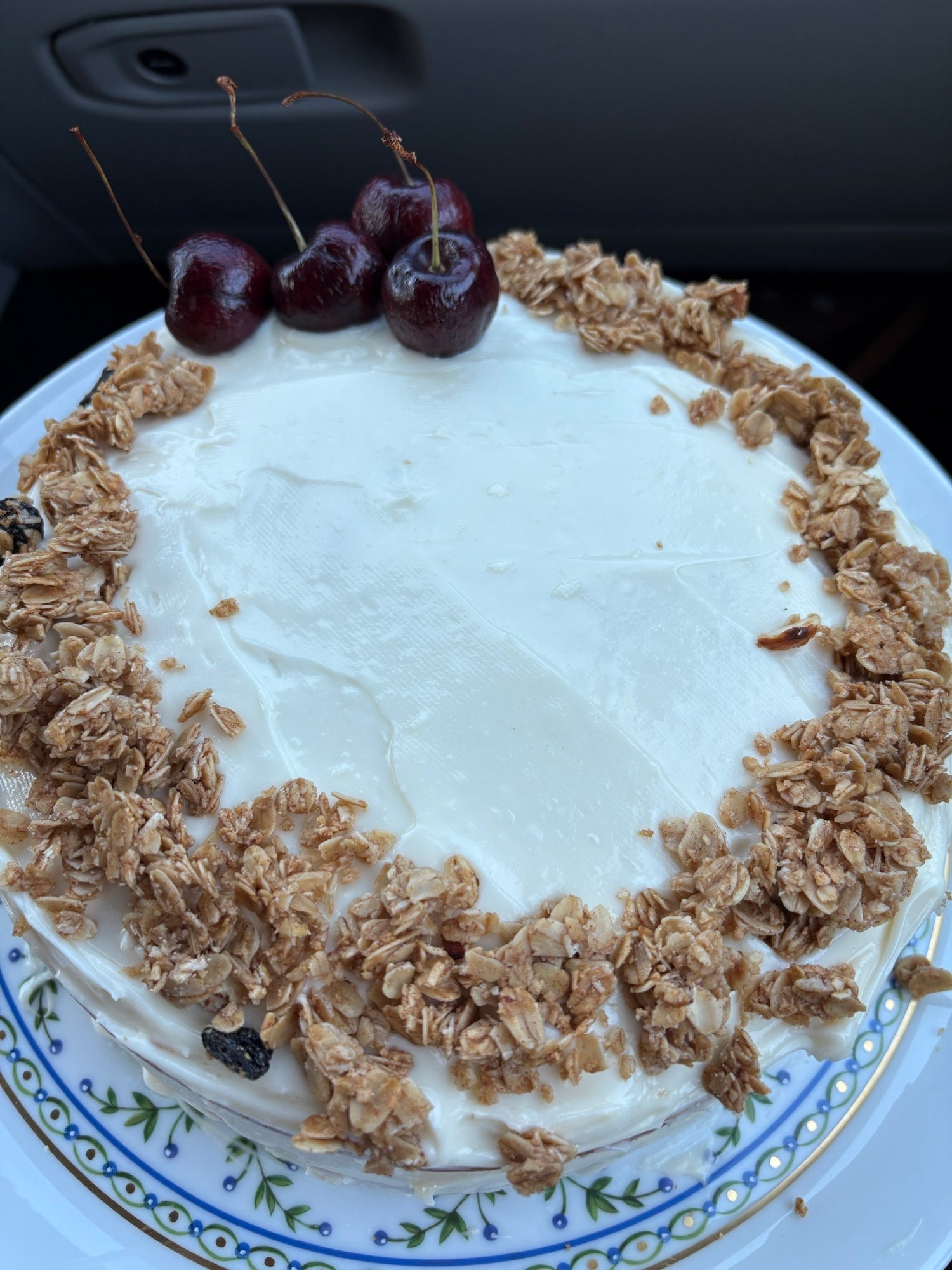 party of hive granola cake topping 