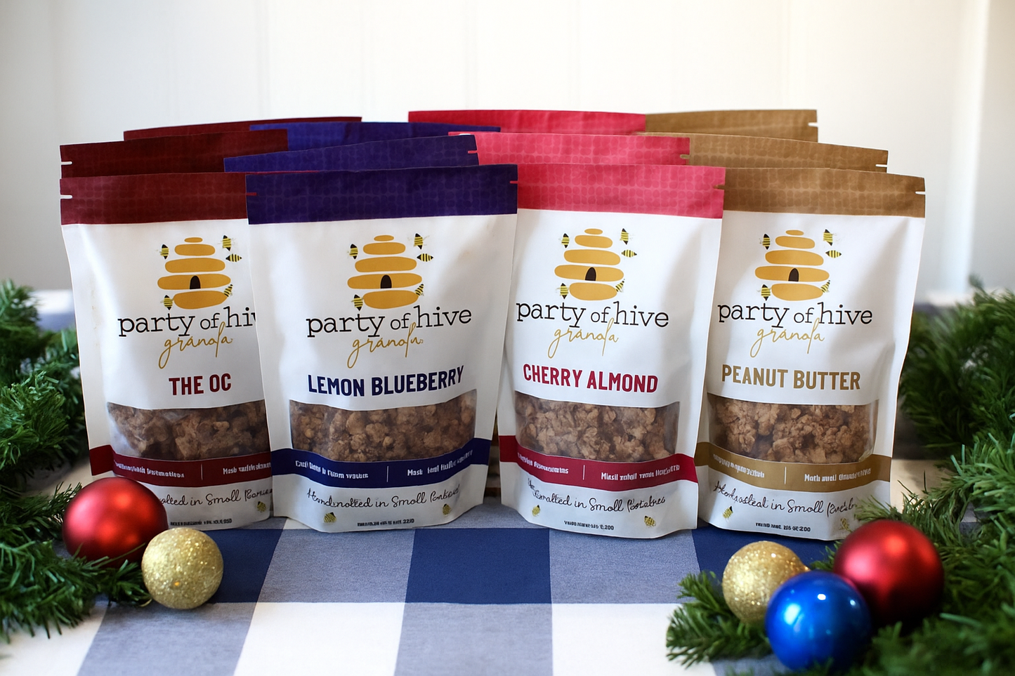 party pack of granola - party of hive